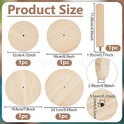 1 набор инструментов для лепки из дерева и глины WOOD-BC0001-34