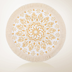 1 шт. коврики под стакан из полиэстера Bohemia&nbsp;WOOD-DJ0001-22