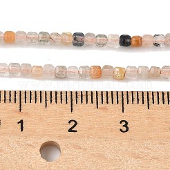 Природный агат бисер нитей&nbsp;G-D306-B02-2x2mm