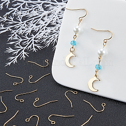 200 шт латунные серьги крючки KK-CN0001-37