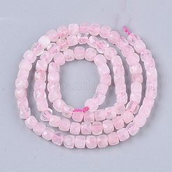 Природного розового кварца нитей бисера G-S362-007