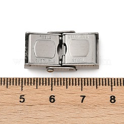 Застежки для часовых ремешков из нержавеющей стали 304 STAS-U055-01C-P