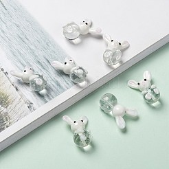 Бусины в виде зайчика ручной работы&nbsp;LS-LAMP-P051-J01