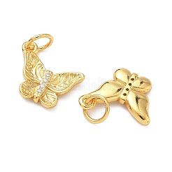 Латунные микро проложить кубического циркония подвески&nbsp;KK-H532-15G