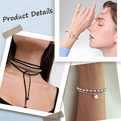 Распорные бусины из нержавеющей стали 304&nbsp;STAS-SC0006-87D