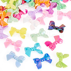 60шт 15 цвета ab цветные акриловые бусины&nbsp;CRES-TA0001-56