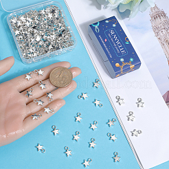 200 шт. подвески в виде звезд из сплава в тибетском стиле&nbsp;FIND-SC0007-65