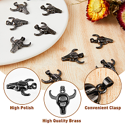 Латунные подвески KK-DC0001-70