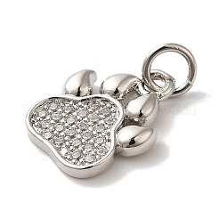 Стойки обшивки латунь микро проложить Циркон подвеску&nbsp;KK-U027-16P