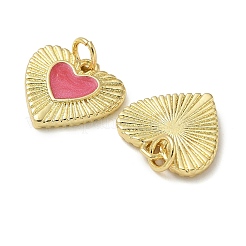 Подвески из латуни с покрытием из эмали&nbsp;KK-K392-34G-01