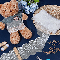 Кружевная отделка из полиэстера&nbsp;SRIB-WR0001-15B