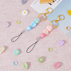 Кольца для заметок для вязания из цинкового сплава DIY-DC0002-21