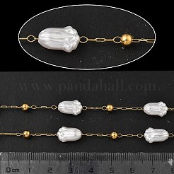 Ионное покрытие (ip) 304 нержавеющая сталь цветочные звенья цепи CHS-H034-03G-02