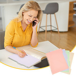 A4 pp пластиковые переплетные индексные листы-разделители FIND-WH0037-03B