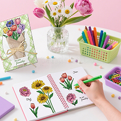 Цветочная тематика инструменты для скрапбукинга своими руками&nbsp;DIY-TN0001-03