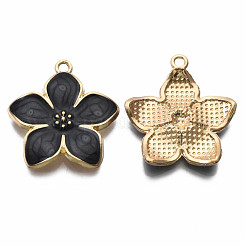 Подвески из эмали и сплава&nbsp;ENAM-T011-107B-NR