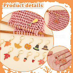 24шт 12 стиля подвеска из сплава эмали украшения HJEW-PH01903