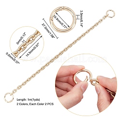 Ручная роспись канатных цепей ccb AJEW-PH0001-17