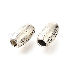 Европейские сплавочные бусины тибетского стиля  TIBE-L008-27AS