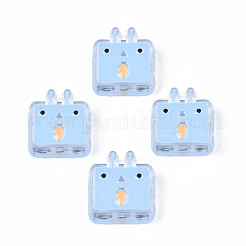 Прозрачные акриловые бусины ACRC-S039-10