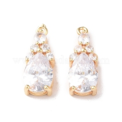 Латунные микро проложить кубического циркония подвески&nbsp;KK-I702-11G