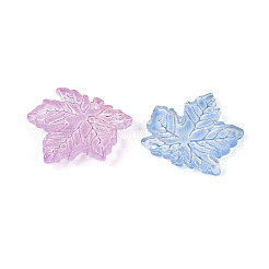 Подвески из прозрачного стекла с росписью для запекания DGLA-N014-11