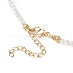 Ожерелья с подвесками из ракушек и жемчуга NJEW-JN05243