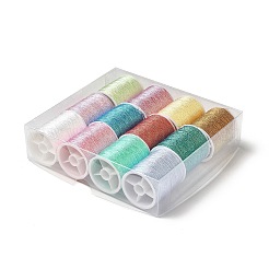 12 рулон 12 цвета 6-х слойный полиэфирный шнур&nbsp;OCOR-L046-01A