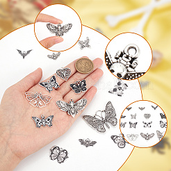 45 шт. 15 стиля подвески из сплава эмали и тибетского стиля на Хэллоуин ENAM-AR0001-56