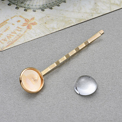 DIY изготовление шпильки Bobby Pin&nbsp;DIY-YW0001-45KCG