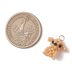 Подвески в виде собак&nbsp;PALLOY-MZ01223-01