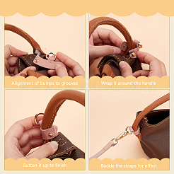 Кожаные сумки AJEW-WH0471-63