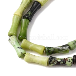 Природные серпантину нитей бисера G-L624-G13-12x5mm