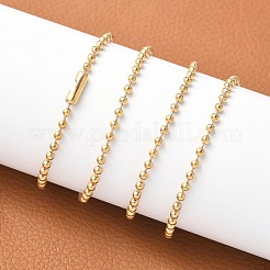 Ожерелье из шариковой цепи из нержавеющей стали 304 MAK-R012-02G