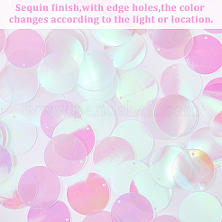 Подвески из ПВХ с пайетками/пайетками&nbsp;PVC-WH20005-01G