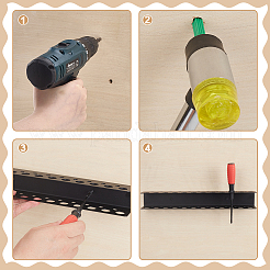 Железные настенные органайзеры для хранения инструментов&nbsp;ODIS-WH0331-26A