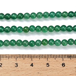 Натуральные бусины из зеленого оникса и агата (окрашенные и нагретые)&nbsp;G-C262-B06-4mm