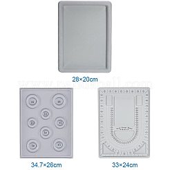 Пластиковые бусинки дизайн доски наборы TOOL-PH0007-02