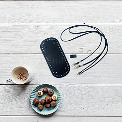 1 сумка ручной работы из искусственной кожи плечевой ремень комплекты аксессуаров&nbsp;DIY-CL0001-03A