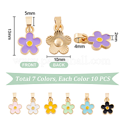 10 комплект подвесок из эмали из сплава FIND-PH0020-73