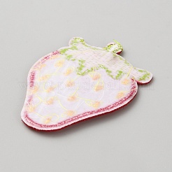 Клубничная вышивка полиэстер пришивные аппликации DIY-WH0671-005F