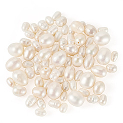 75 шт. 4 вида бусин из натурального культивированного пресноводного жемчуга PEAR-TA0001-21