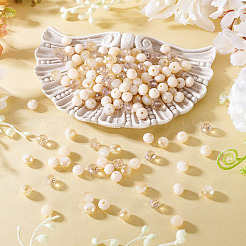 200шт 4 цвета стеклянные бусины&nbsp;EGLA-TA0013-42B