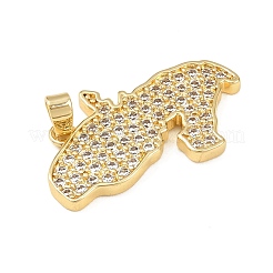 Латунные микро проложить кубического циркония подвески&nbsp;KK-B161-03G