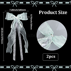 Кружевные броши-банты для одежды&nbsp;JEWB-WH20014-06B