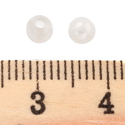 Непрозрачные светящиеся акриловые бусины OACR-G038-06G