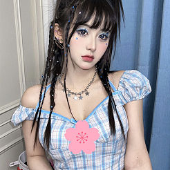 Ccb пластиковая шариковая цепочка 201 нержавеющая сталь звезда кулон ожерелья&nbsp;FS-WGD1CA4-01