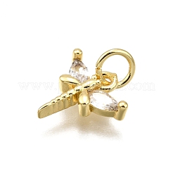 Стойки обшивки латунь микро проложить Циркон подвеску&nbsp;KK-D343-12G