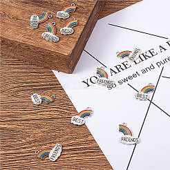 Подвески из эмали и сплава&nbsp;PALLOY-CJC0001-39P