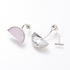 (продажа фабрики ювелирных изделий) латунь с ушными гайками&nbsp;EJEW-Q691-42